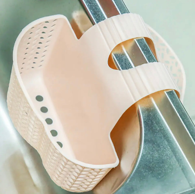 Sink Hanging Sponge Holder, Soap Sponge Drain Basket,  Drain Rack Storage Basket Bag Sink Hanging Sponge Holder, Soap Sponge Drain Basket,  Drain Rack Storage Basket Bag